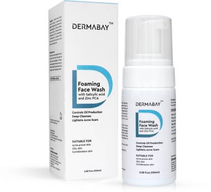 DERMABAY Facial Foam | For all Skin Types | No Soap Face Wash