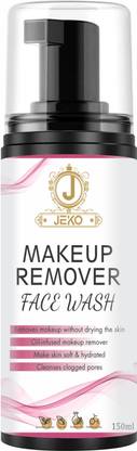 Jeko Makeup Remover Facewash for Men & Women | Makeup Remover | Removes Impurities with Aloevera, Neem, Chandan Face Wash
