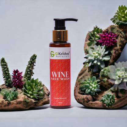 G KRISHNA NATURALS Wine-Face-Wash Face Wash