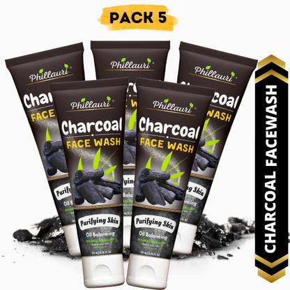 Phillauri Revitalize and Detoxify: Activated Charcoal Facewash Face Wash