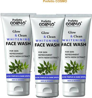 Prefetto COSMO Neem Facewash for Acne-Free Skin & Daily Cleansing Face Wash