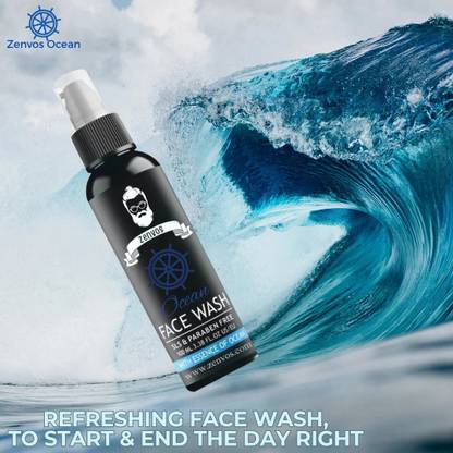 zenvos for Men, Fights Acne & Pimple, Skin Brightening, All Skin Types  (300 ml) Face Wash