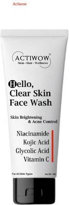 ACTIWOW Hello  Deep Cleansing Foam for Acne Skin Face Wash