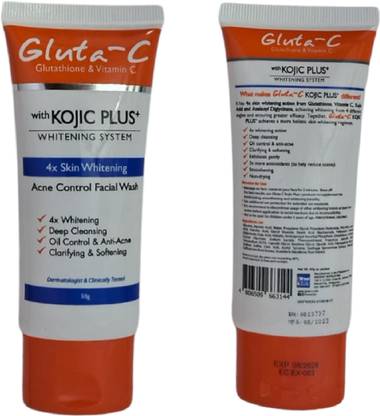 Gluta-C Acne Control  - Glutathione & Vitamin C with Kojic Acid Face Wash