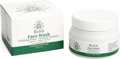 REITH Purifying Neem & Turmeric|Anti-Pigmentation Acne Prone Skin|Organic Face Wash