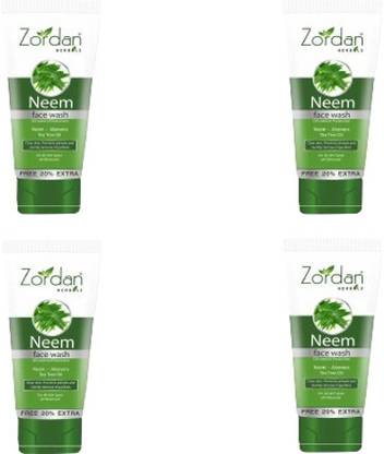 ZORDAN Neem Facewash 60ml Pack Of 4 Face Wash