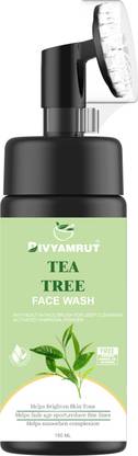 DIVYAMRUT Tea Tree Natural for Acne & Pimples Removal with Neem  Face Wash