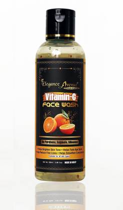 Elegance Avenue For smooth complexion & Bright skin, and with No Parabens,Sulphate,Silicones Face Wash