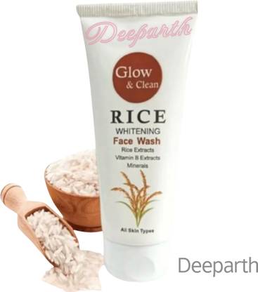 Deeparth Rice Water & Niacinamide cream |Removes Excess Oils & Reduce Blemishes RFW049 Face Wash