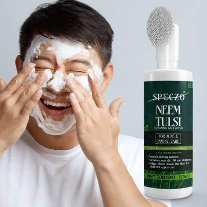 speczo Neem Tulsi For Men & Women~ Skin Radiance Formul, Removes Tanning & Pollution Face Wash