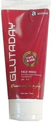 Glutaday FACE WASH 75 ML Glutathion Whitening and Moisturizing Face Wash