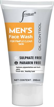 Floarkart Pimple Acne  For Men Brighter Face Tone / Remove Tanning & Pollution Face Wash