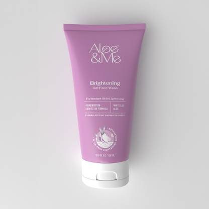 aloe&me Brightening Gel with White Lily Aloe for Glowing Skin Face Wash