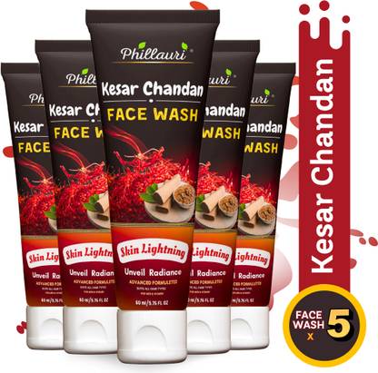 Phillauri Kesar Chandan Skin Lightening & Tan Removal Face Wash