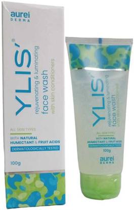 Aurelderma YLISH REJUVENATING & LUMINATING PACK OF 2 Face Wash