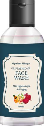 Opulent Mirage Get Glowing with Glutathione  - Premium Skincare Face Wash