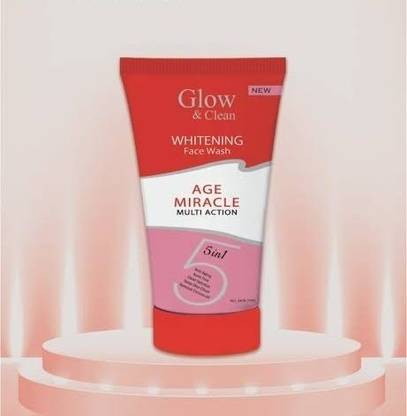 Glow & Clean Glow and Clean Agemiracle Whitening  Face Wash