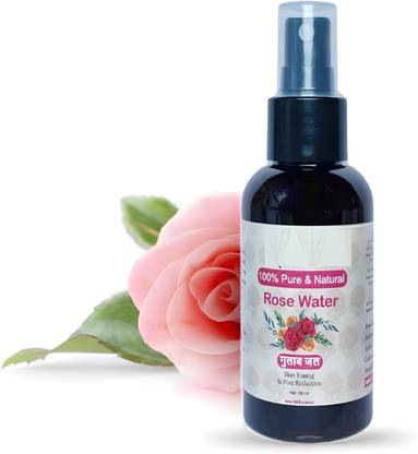 Glamezone Pure & Natural Rose Water/Skin - Gulab Jal - Organic - Chemical Free Face Wash