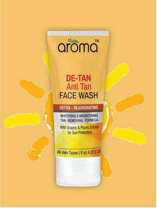 alaroma De Tan - Reduces Sun Tan , Hyperpigmentation & Dark Spots Face Wash