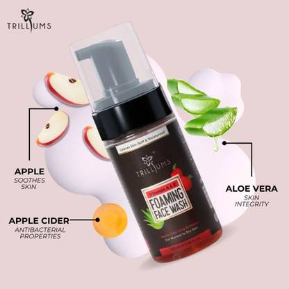 Trilliums Apple Cider Foaming  100ml Face Wash