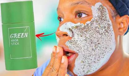 Latixmat Blackheads, Whiteheads Remover 100%Best Ultra Soft Original Green Mask Face Wash