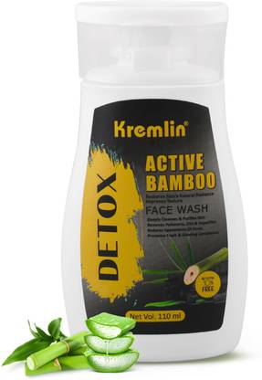 Kremlin Activaed Bamboo | Power of Activate Bamboo & Charcoal | For All Type of Skin Face Wash
