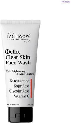 ACTIWOW Hello with Aloe and Neem for Smooth Complexion Face Wash