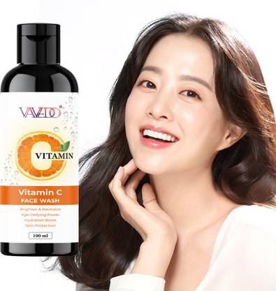 RKD Unisex Vitamin C  – Glowing, Hydrating & Paraben-Free Cleanser Face Wash