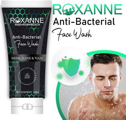 Roxanne Anti Bacterial  Natural Extract Non Toxic Stuff 100ml Pack of 1 Face Wash