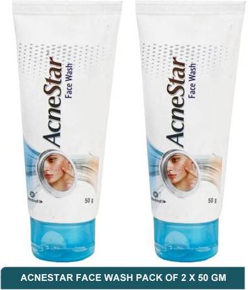 acnestar face wash - best face wash to remove acne(pack of 2)50g Face Wash