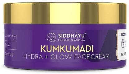 Siddhayu Kumkumadi Hydra Glow Face Cream - Ayurvedic Anti Aging Cream Face Wash