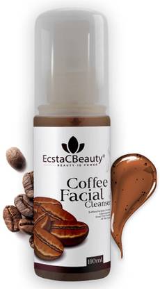 EcstaCBeauty Coffee Facial Cleanser | Coffee  | De-Tan Facial Cleanser for Men & Women Face Wash
