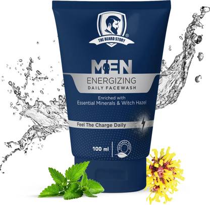 THE BEARD STORY Energizing Daily Cleansing Facewash, For Clean And Clear Face With Minerals Face Wash