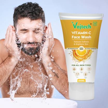Vojtech Vitamine C Daily FaceWash For Healthy & Hydrated~ Refines Skin Tone~ Men & Women Face Wash