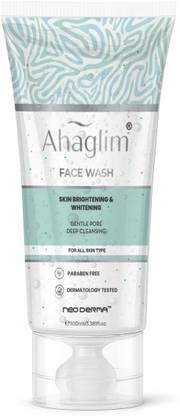 NEODERMA LIFE SCIENCES Ahaglim Gentle Deep Cleansing, Refreshing, Fights Acne & Pimple, Skin Brightening, Dermatologist Tested  Face Wash