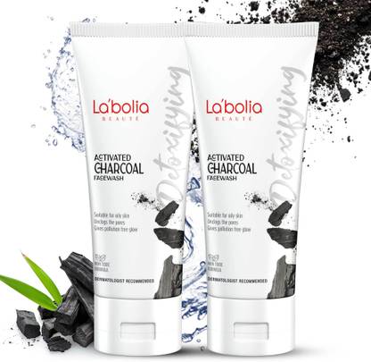 LABOLIA CHARCOAL FACE WASH -2 PACK Face Wash