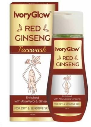 IVORYGLOW Red ginseng face wash for dry and sensitive skin Face Wash