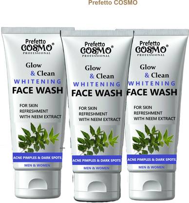 Prefetto COSMO Neem Facewash for Oil-Free, Acne-Free Glow Face Wash