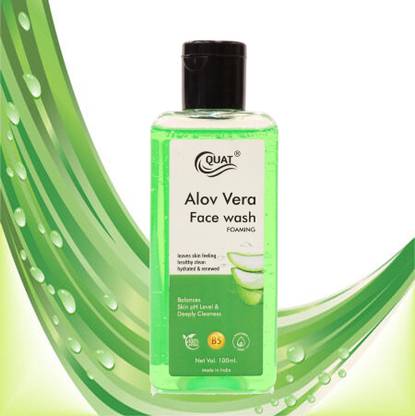 QUAT "Aloe Radiance: Illuminating  for Brighter Complexion" Face Wash