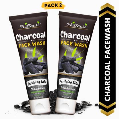 Phillauri Revitalize and Detoxify: Activated Charcoal Facewash Face Wash