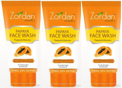ZORDAN Papaya  (60ML*2) Face Wash