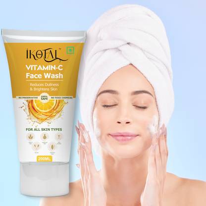 IKOTAL Vitamine C  For Brighter Skin/ Restores Natural Glow / Men Women Face Wash