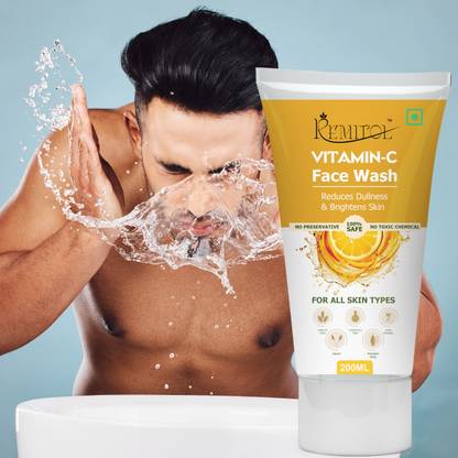 Remitol Vitamine C  For Healthy & Hydrated__ Refines Skin Tone__ Man & Woman Face Wash