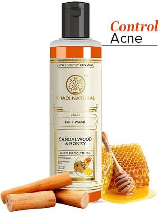 KHADI NATURAL Sandalwood & Honey  for Removes Scars Face Wash