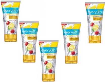 Everyuth Naturals Lemon&Chery Face Was Face Wash