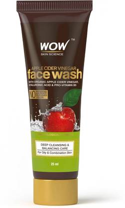 WOW SKIN SCIENCE Apple Cider Vinegar Foaming  | Deep Cleansing | For Oily Skin | Fresh, Clear Skin | For Acne & Pimples Face Wash