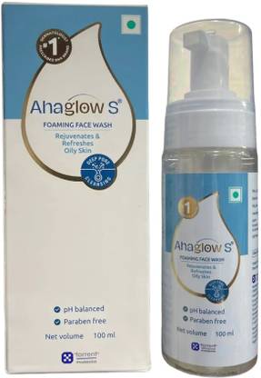 AHAGLOW S Foaming Facewash 100 ml Pack Face Wash