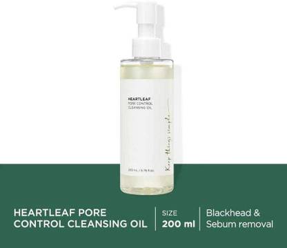 Plum Crazy HEARTLEAF PORE CONTROL CLEANSING OIL 200 ML FACE WASH Face Wash