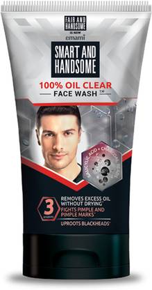 Smart and Handsome 100% Oil Clear, Fights Pimple and Pimple Marks Face Wash