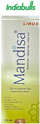 indiabulls Mandisa Oily To Normal Skin Foam  Face Wash